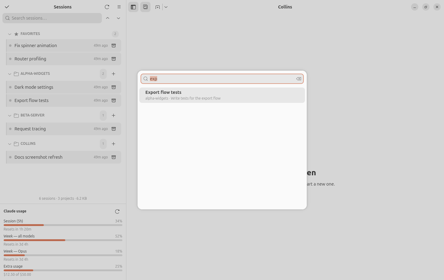 Quick switcher